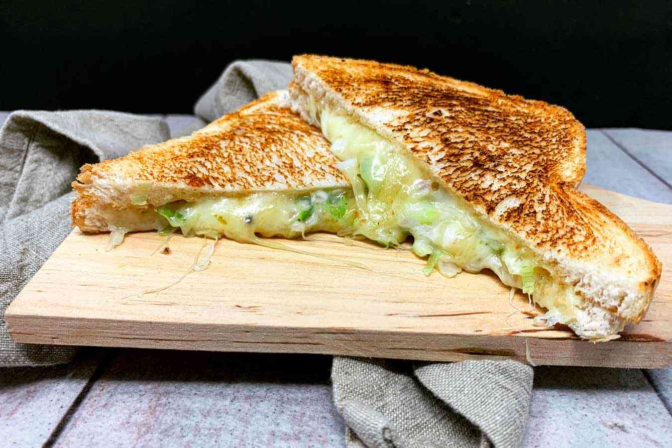 Grilled cheese sandwiches