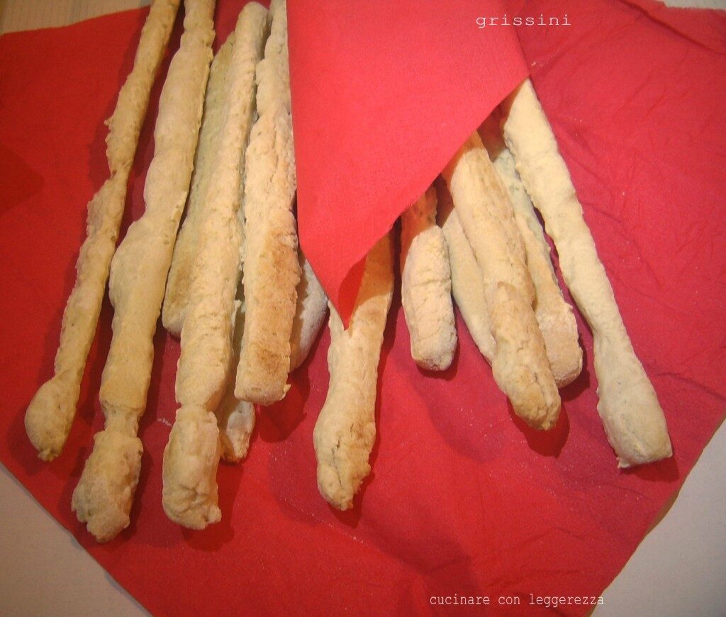 Grissini con lievito madre