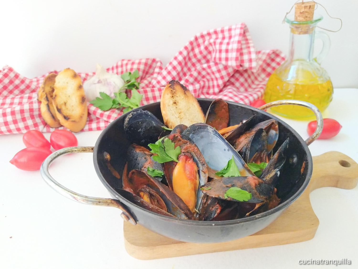 Guazzetto di cozze al pomodoro