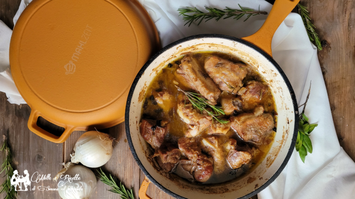 Gulash di polpa di suino e le costate