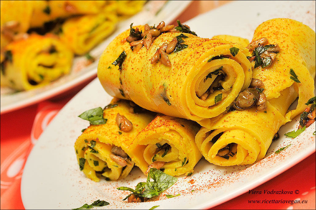 Gurajati khandvi all’italiana senza glutine