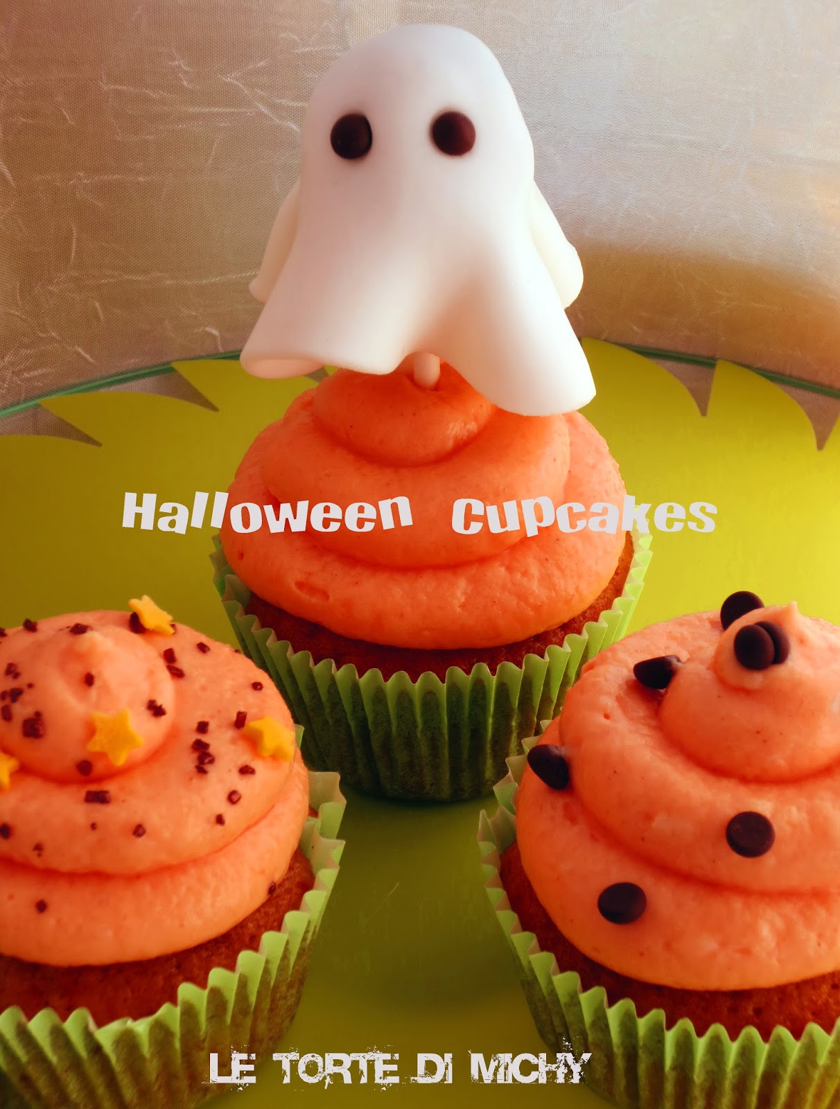 Halloween cupcakes pop alla zucca speziati