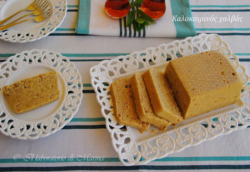 Halva estivα alla tahina