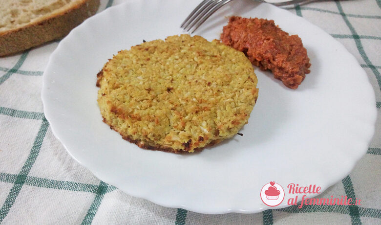 Hambuger di cavolfiore vegetariani