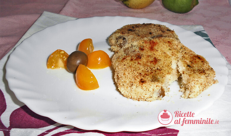 Hamburger di pesce e patate