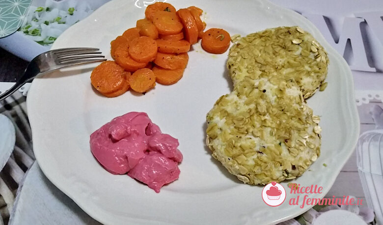 Hamburger di pesce e ricotta cotti in forno