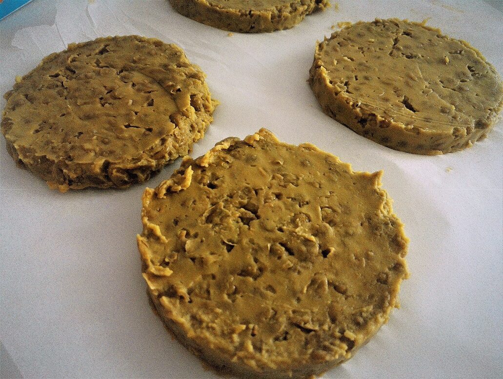 Hamburger di piselli