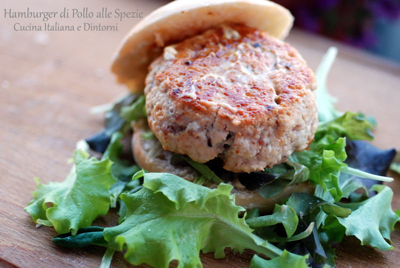 Hamburger di Pollo e Bacon alle Spezie