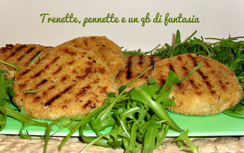 Hamburger di pollo panati