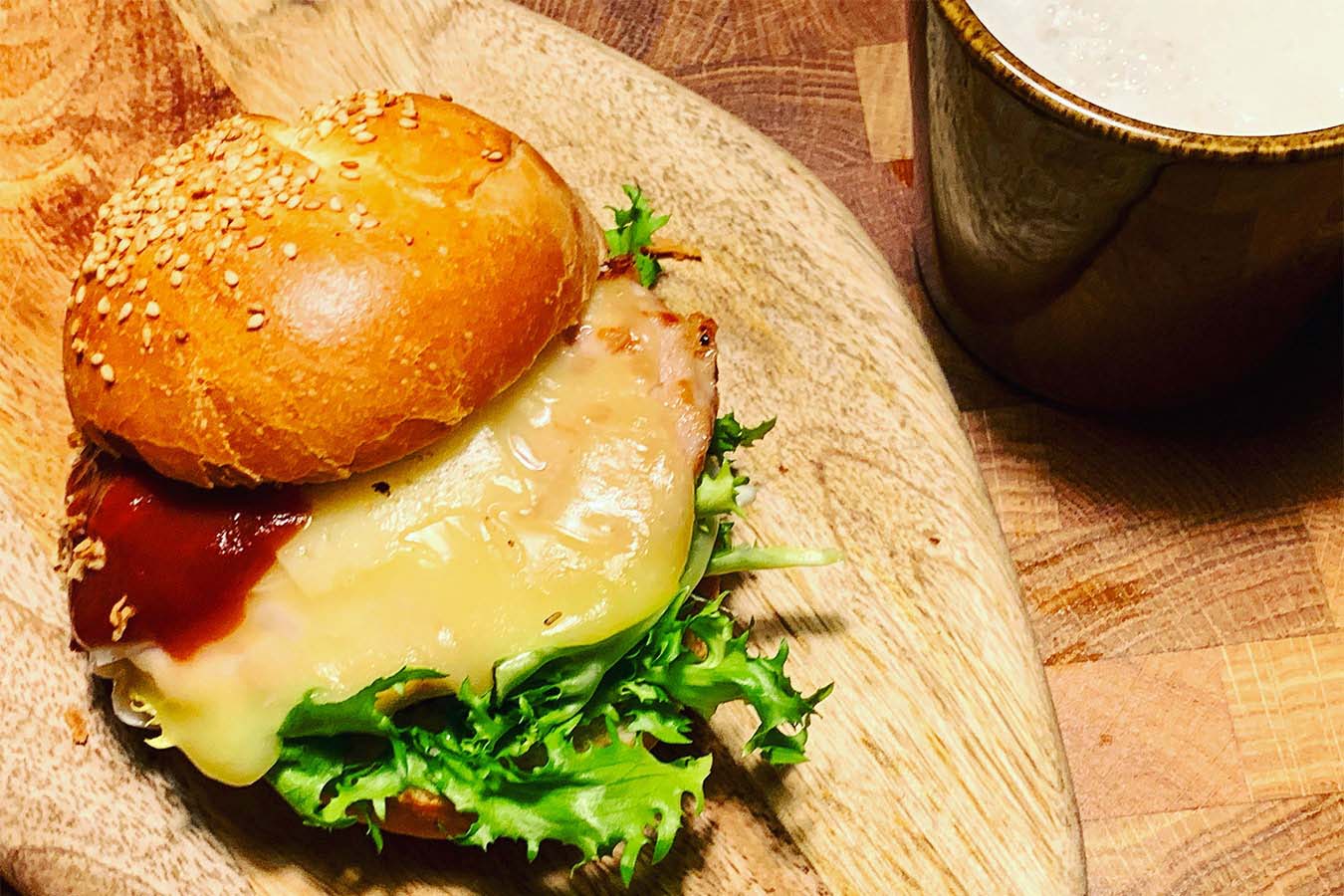 Hamburger di pollo