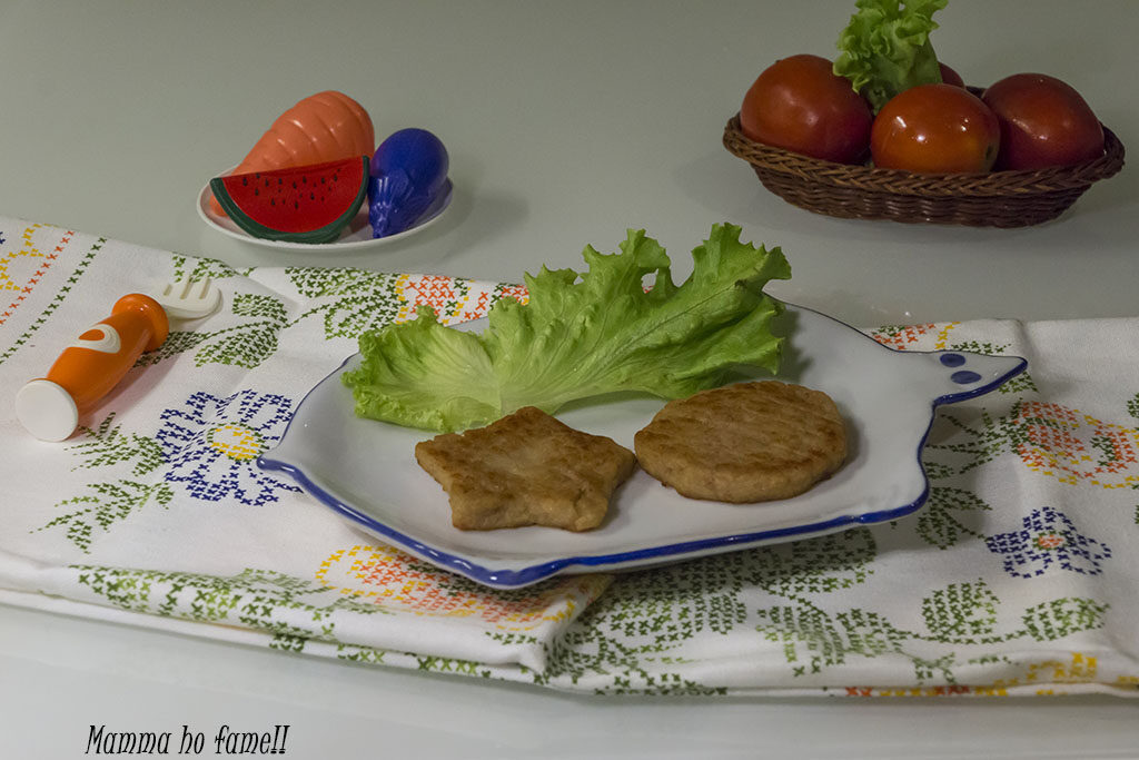 Hamburger di prosciutto cotto