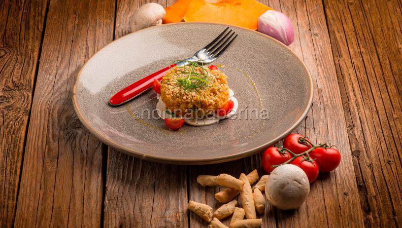Hamburger di zucca e miglio, bontà allo stato puro!