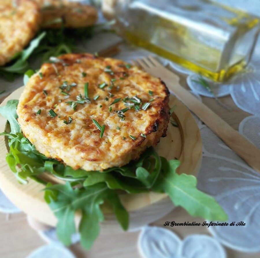 Hamburger di zucca