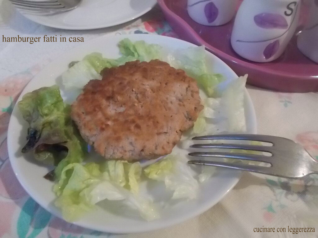 Hamburger fatti in casa