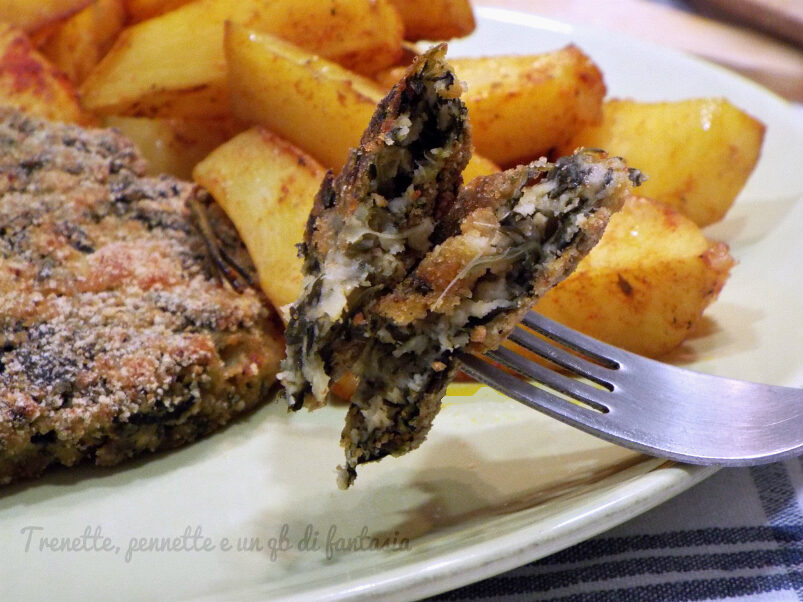 Hamburger leggeri di bietola..cotti al forno