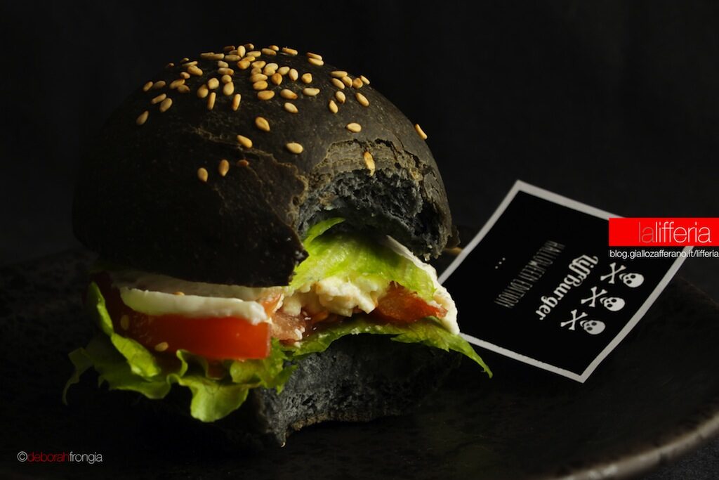 Hamburger nero | LiffBurger Halloween Edition