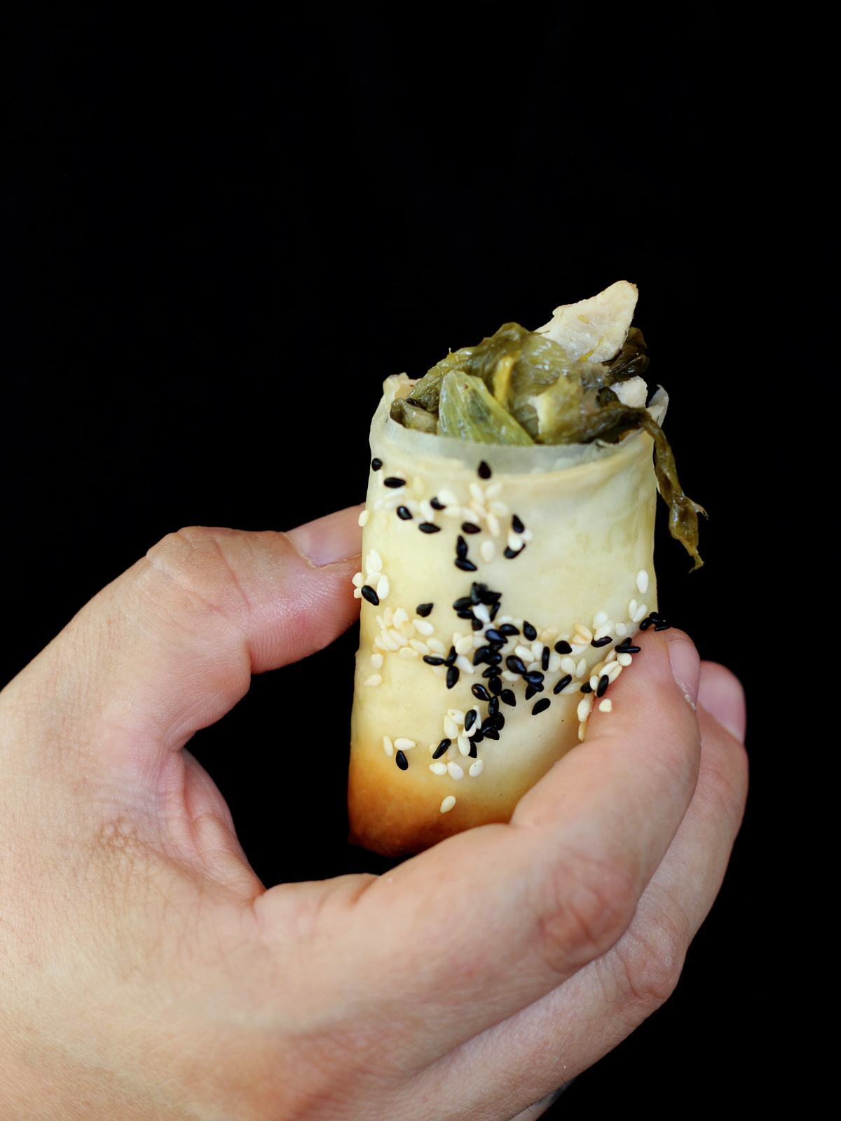 Hand pies di pollo e scarole
