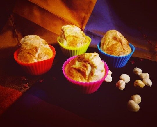 Hazelnuts muffins