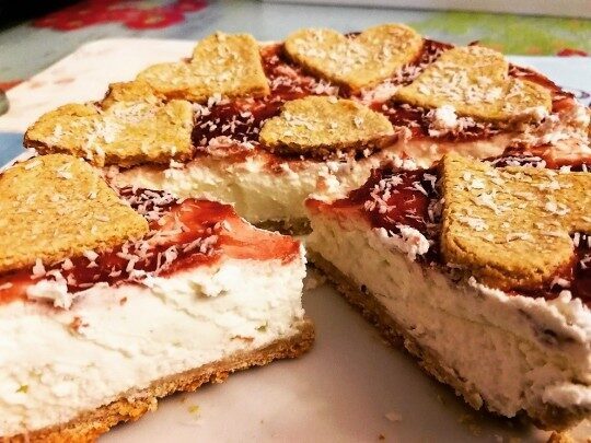Heart pie