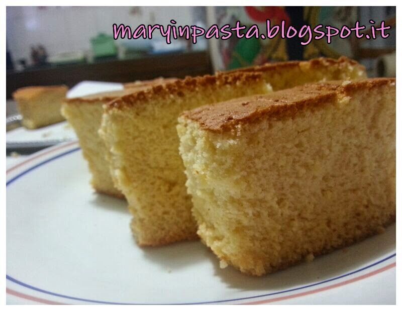 Honey castella cake