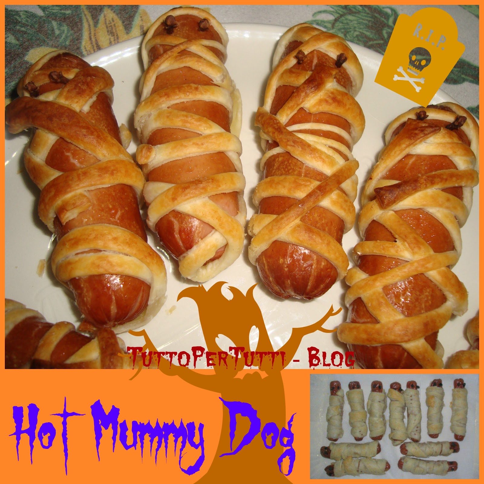 Hot mummy dog – speciale halloween
