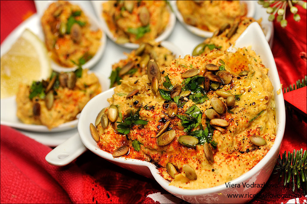 Hummus di butternut cremoso e delicato senza glutine