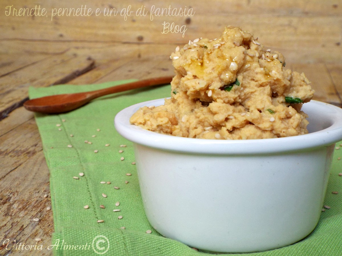 Hummus di ceci a modo mio