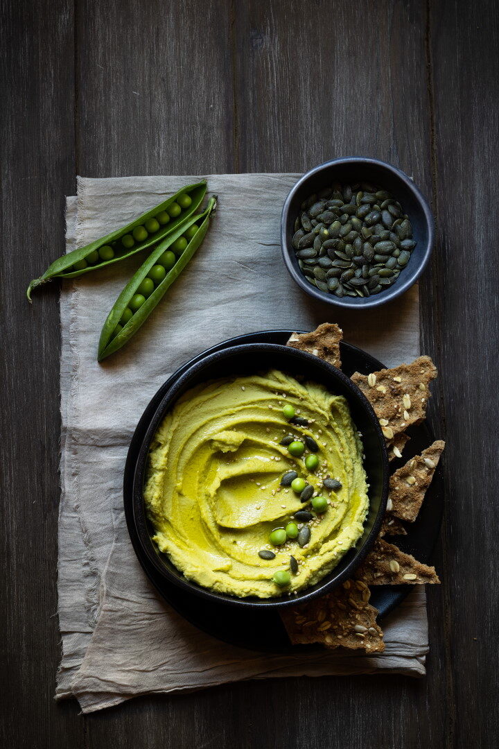 Hummus di piselli