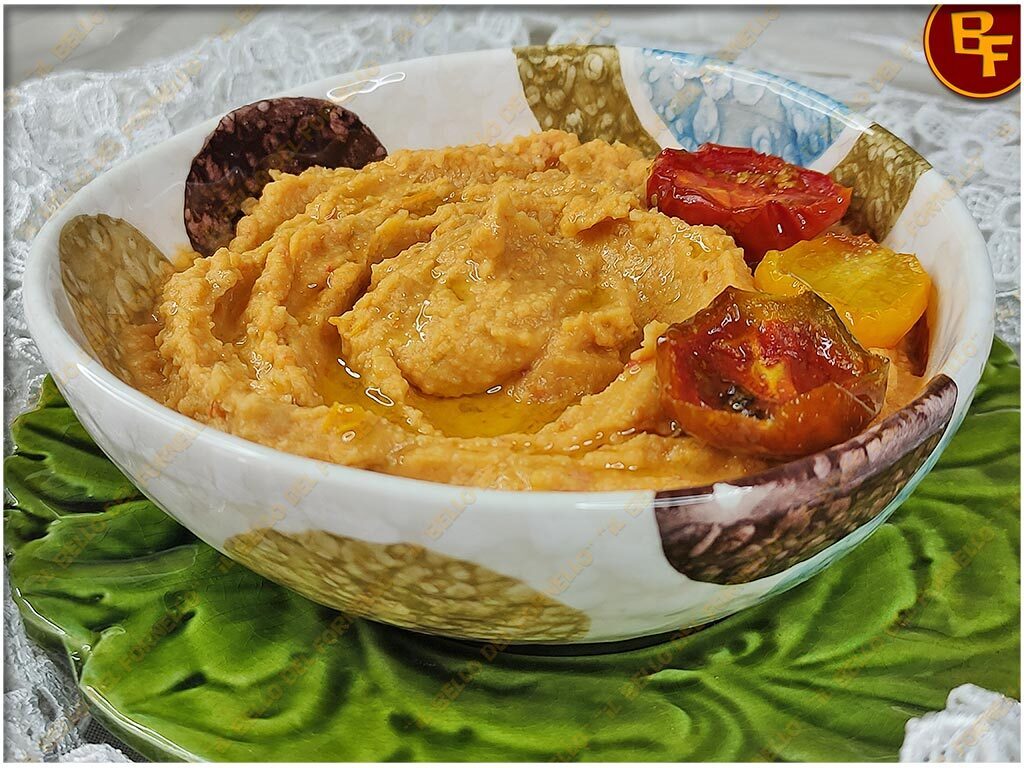 Hummus di pomodori confit