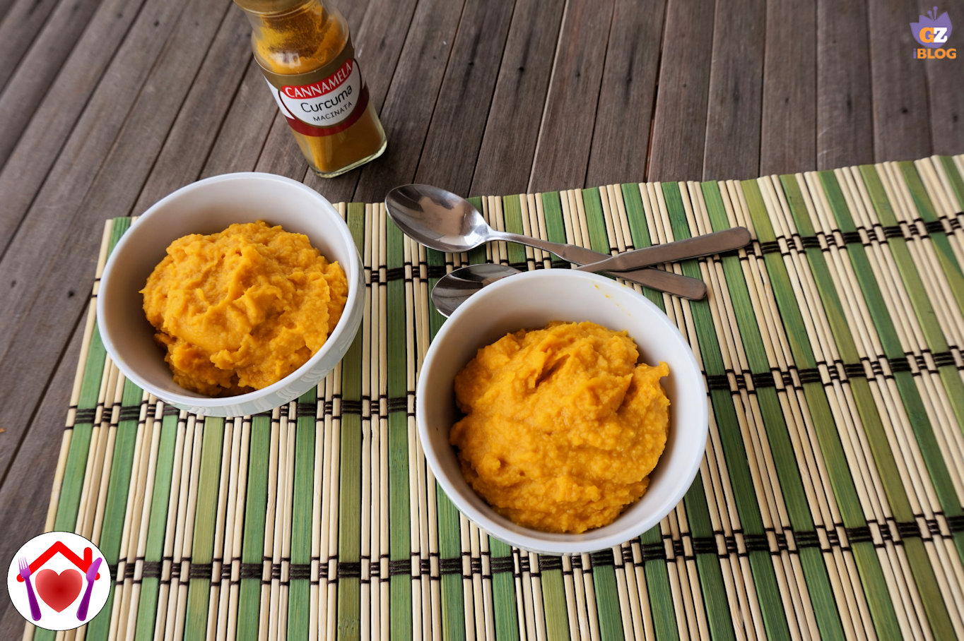 Humus di ceci e carote