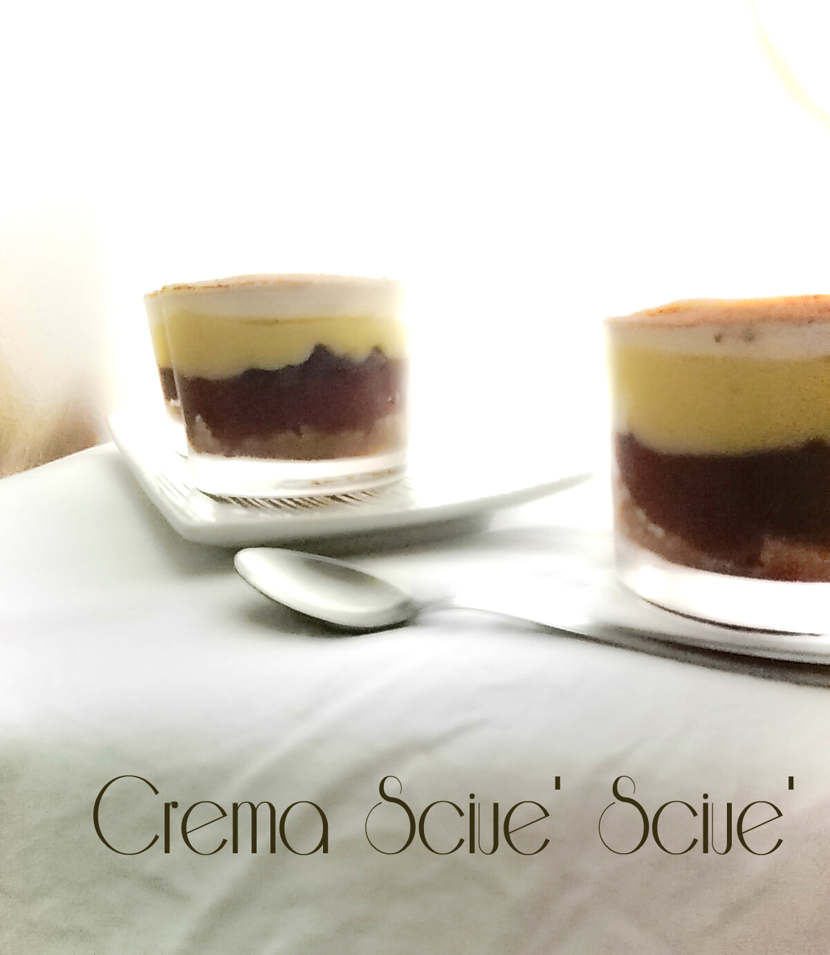 I bicchierini sciuè-sciè ovvero la crema prenz risolvi tutto !