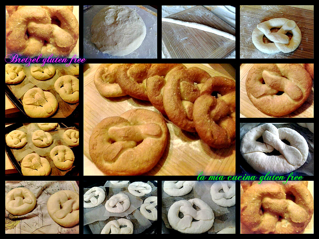 I bretzel senza glutine con lievito madre