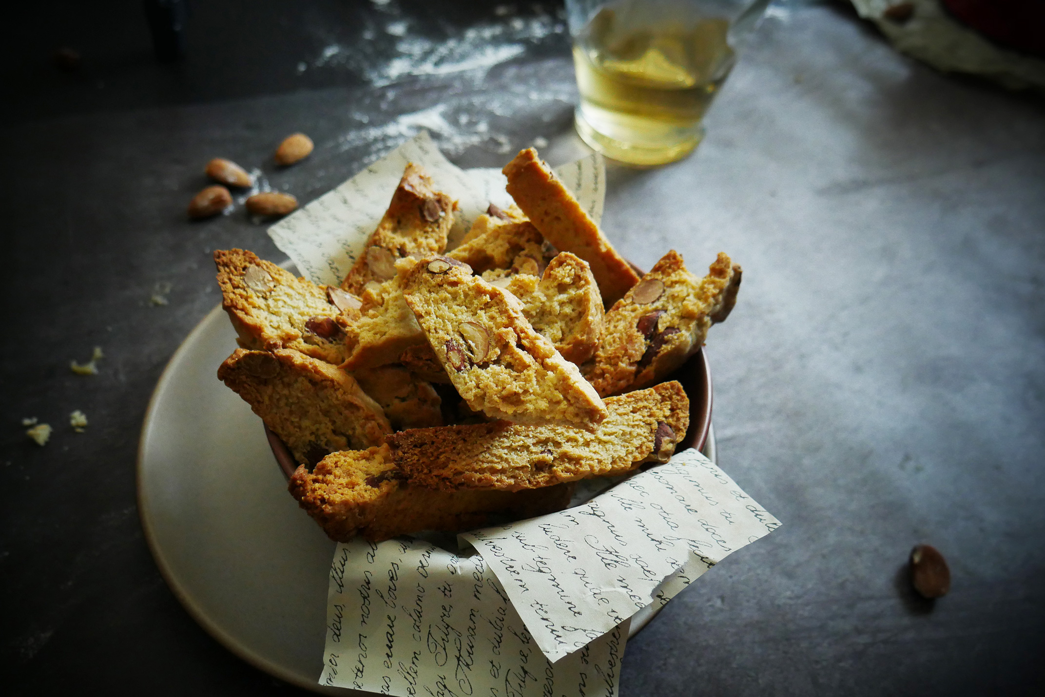 I cantucci, biscotti secchi alle mandorle