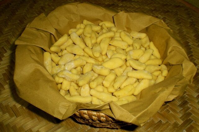 I cicatell (cavatelli)