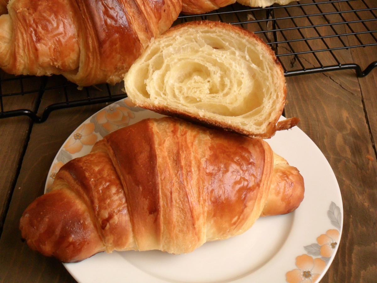 I cornetti sfogliati del bar