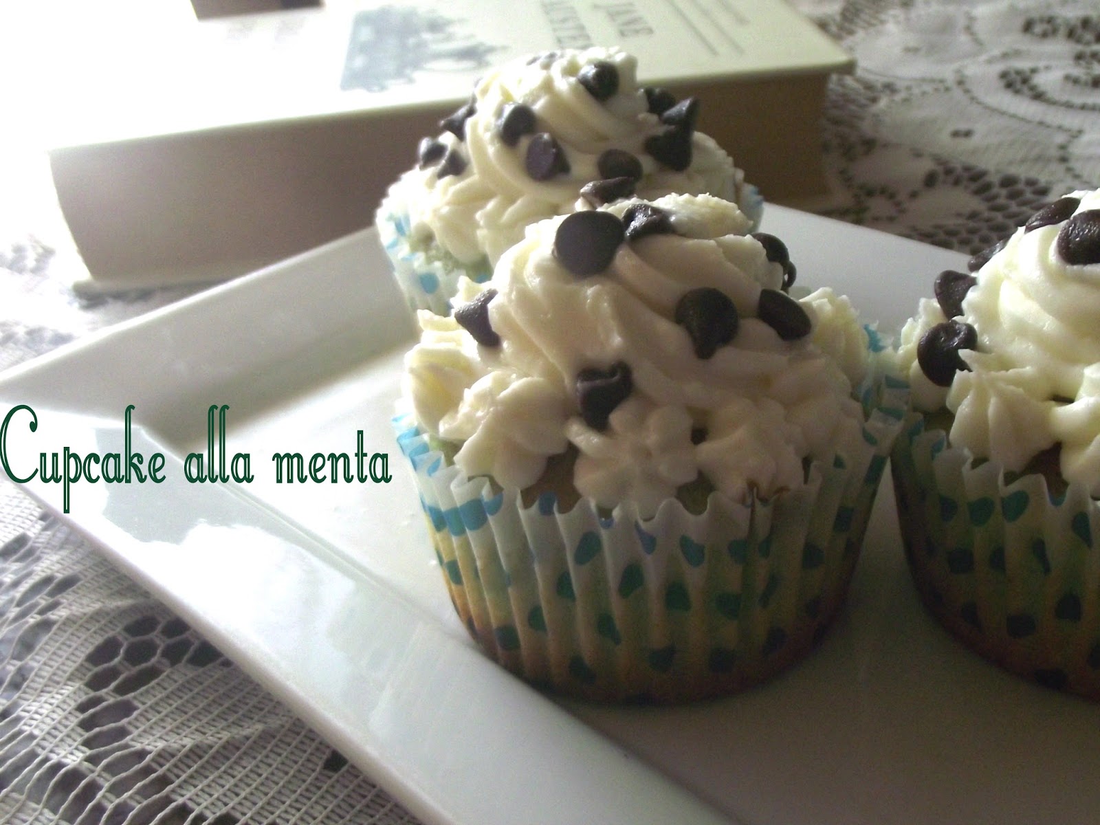 I Cupcakes alla menta di Giulia