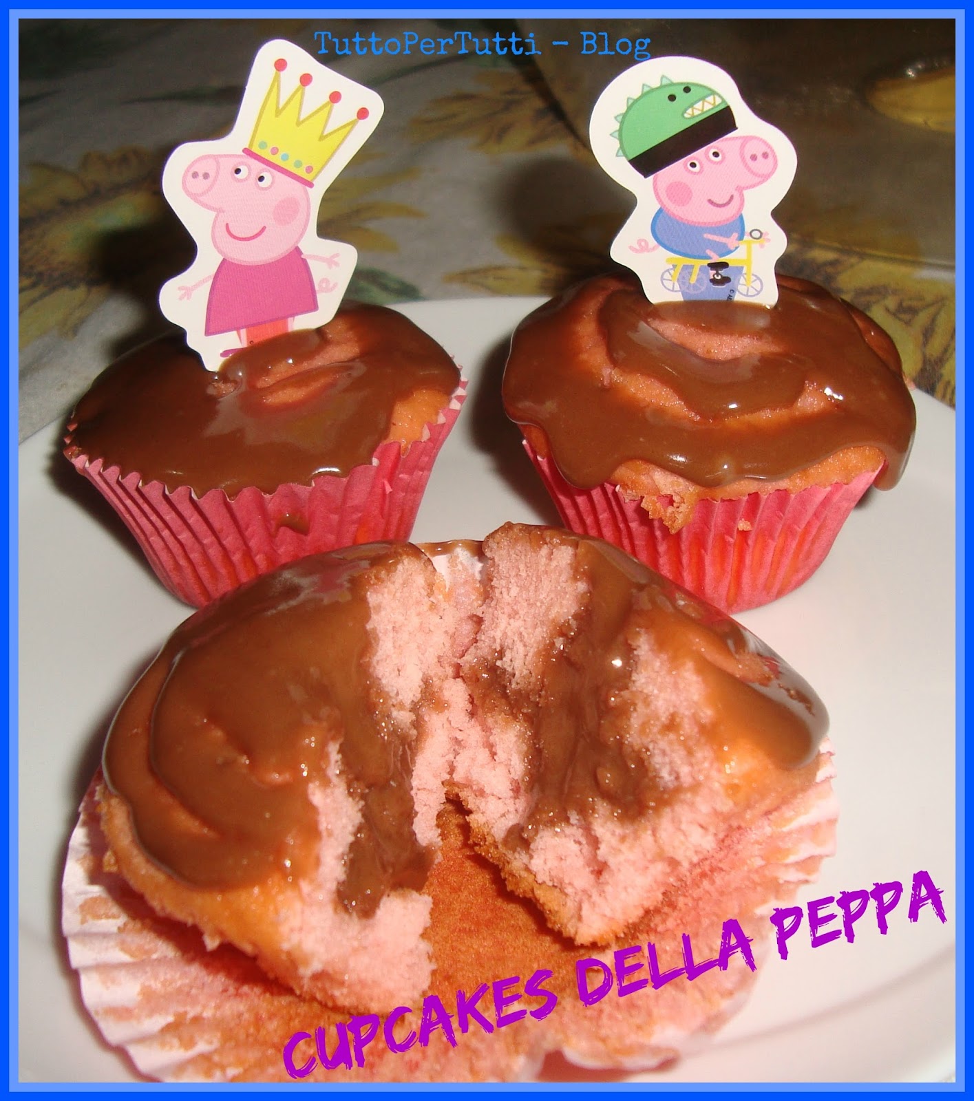 I cupcakes della peppa