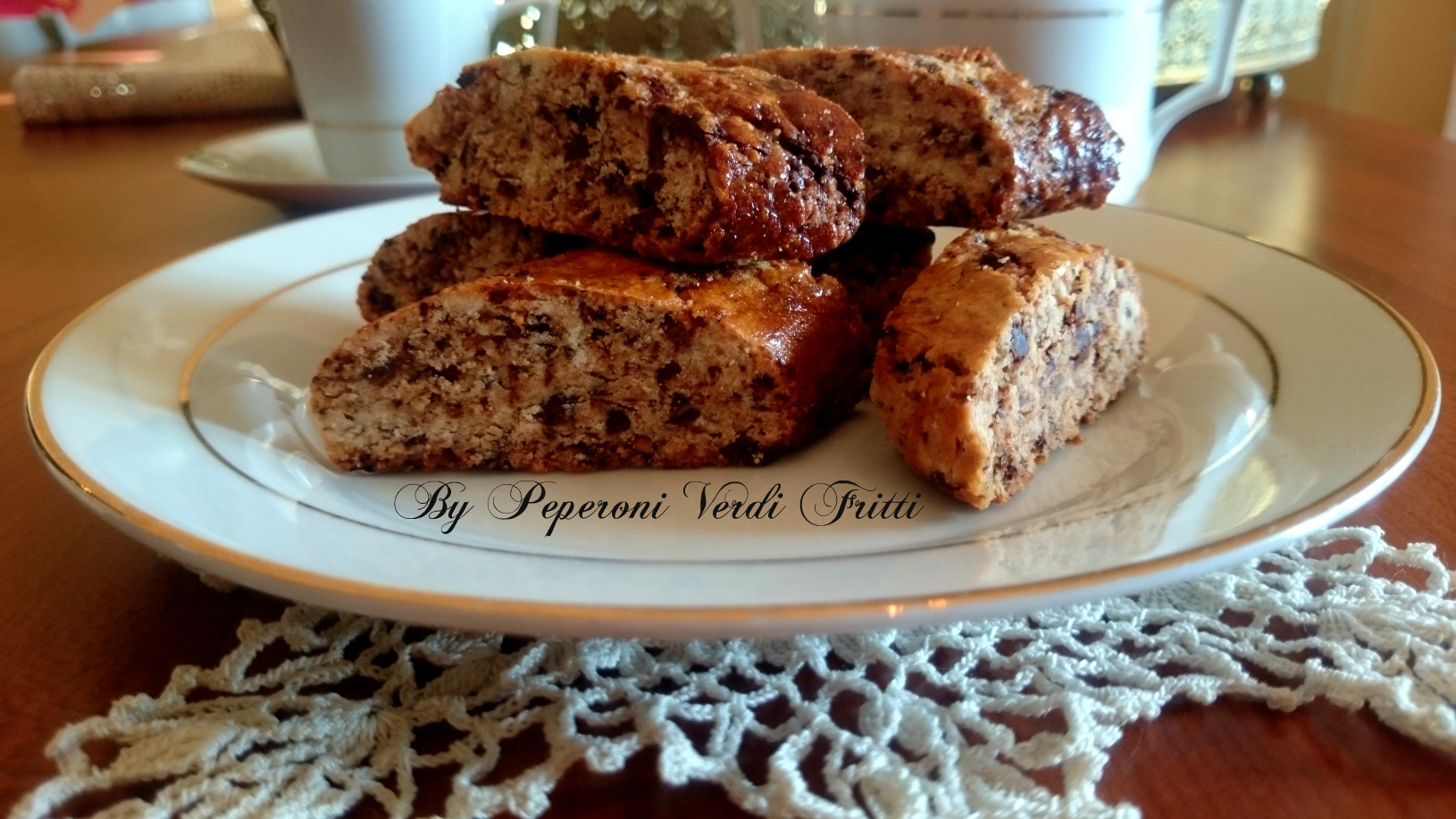 I deliziosi (biscotti al cioccolato e torrone)
