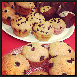 I miei muffins in trasferta…
