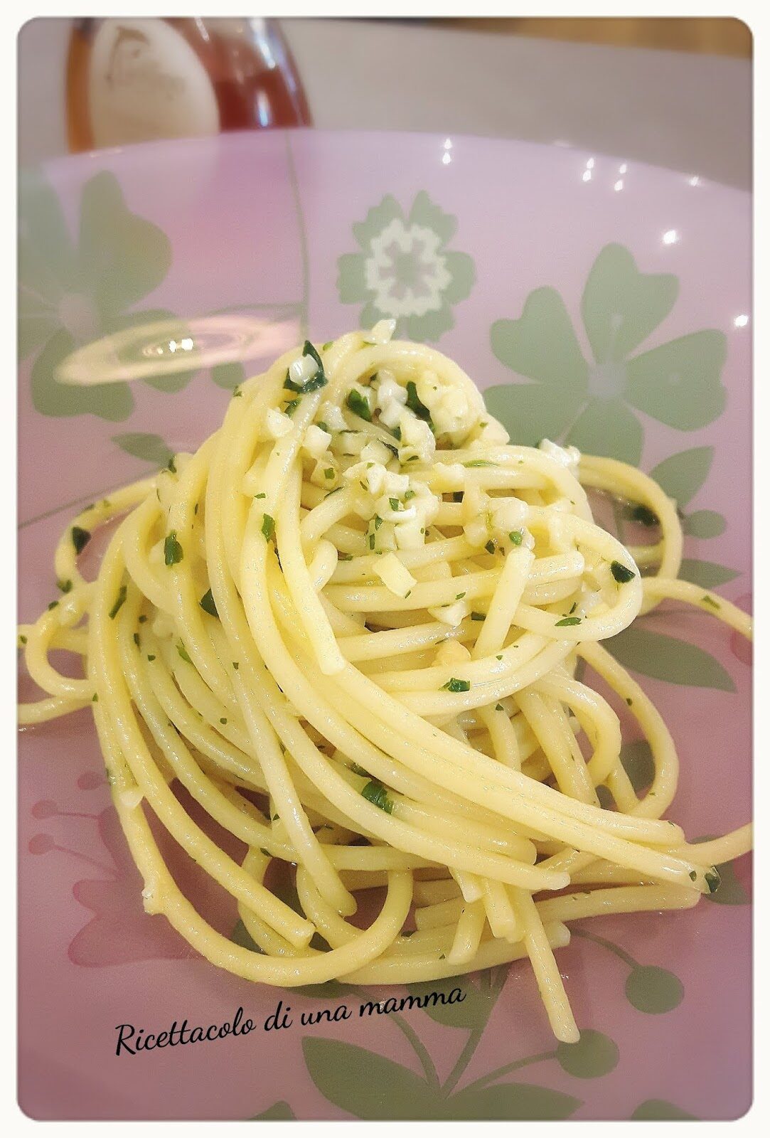 I miei spaghetti con la colatura di alici