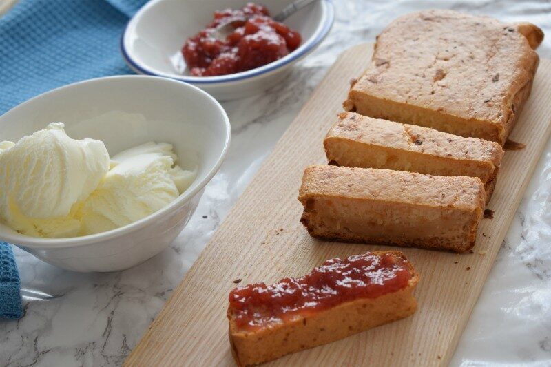Ice cream bread