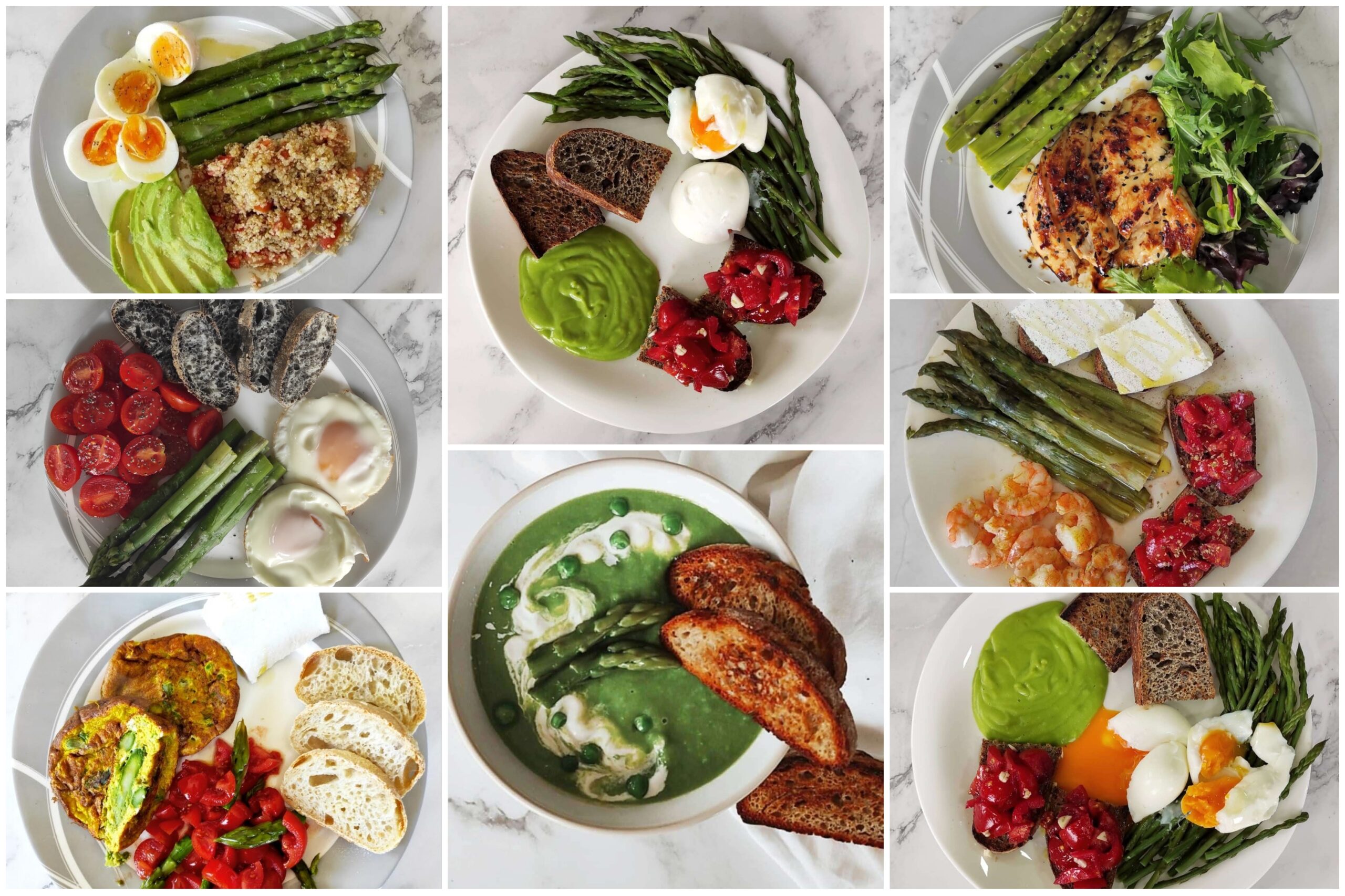 Idee con asparagi healthy e veloci