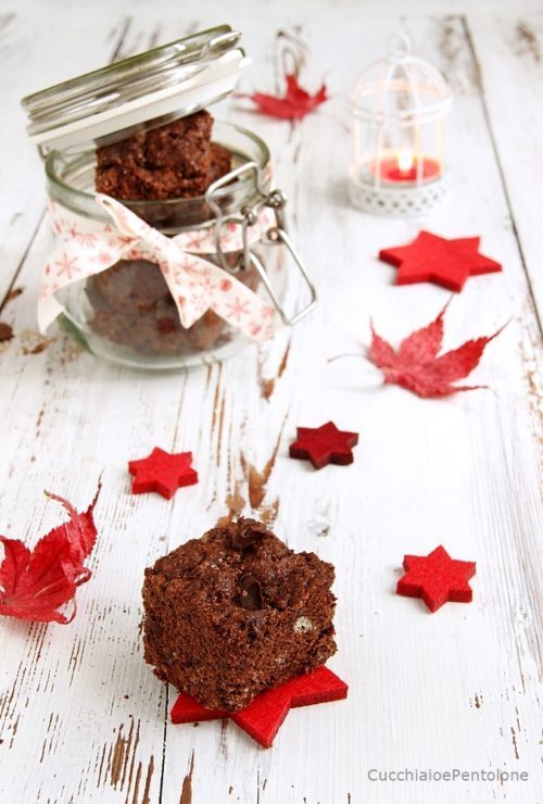 Idee per natale: brownies al doppio cioccolato e noci