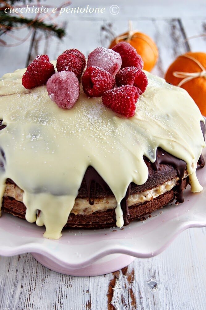 Idee per natale, torta torronata