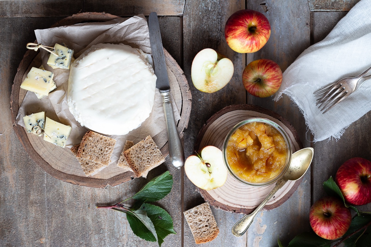 Il chutney di mele e spezie dolci