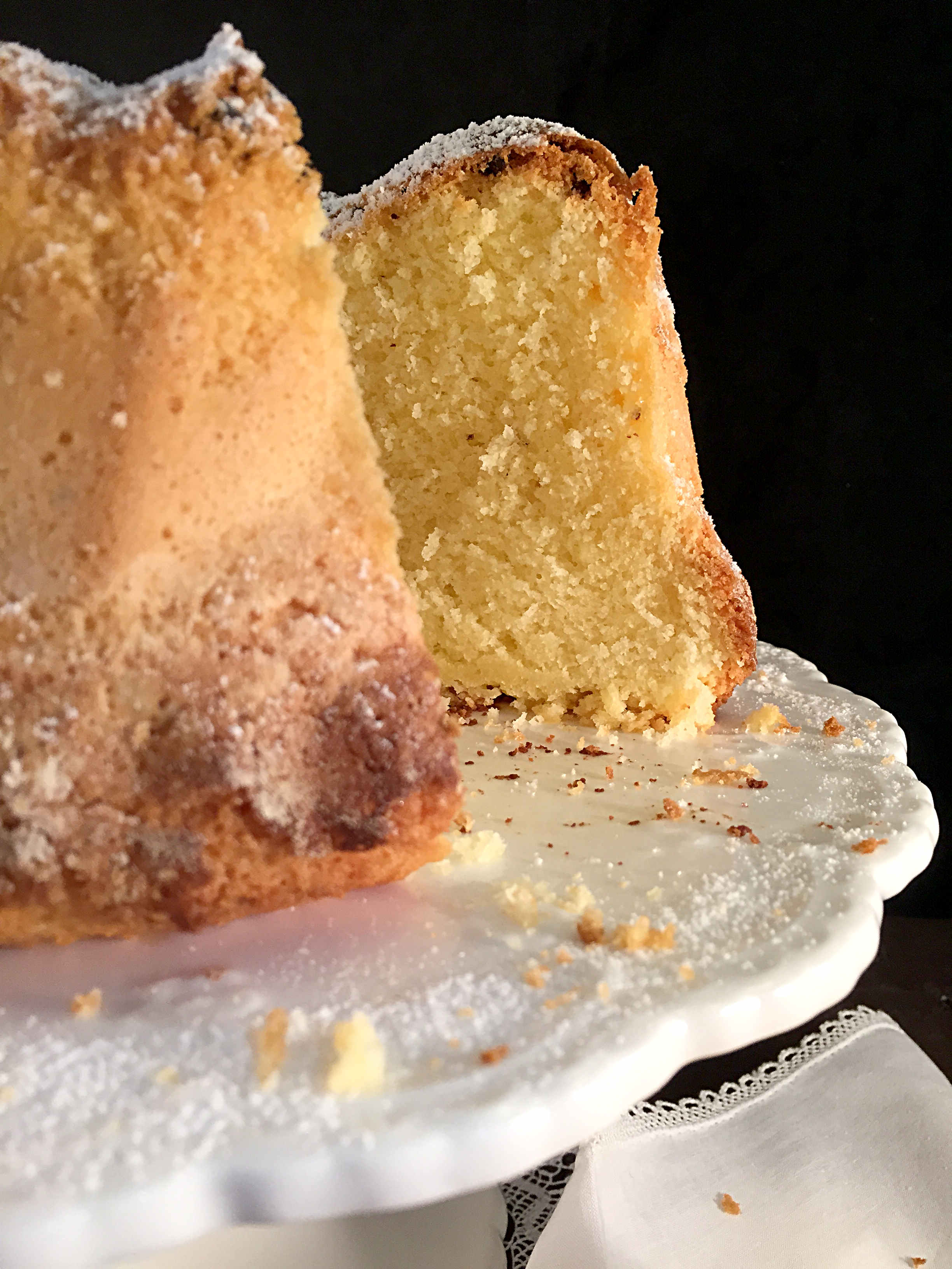 Il ciambellone all’acqua