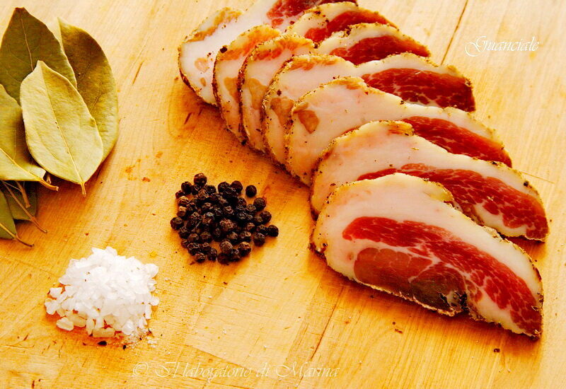 Il guanciale fatto in casa