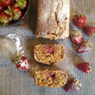 IL MIO PLUMCAKE CON CUORE DI FRAGOLE: PRONTO IN UN BALENO