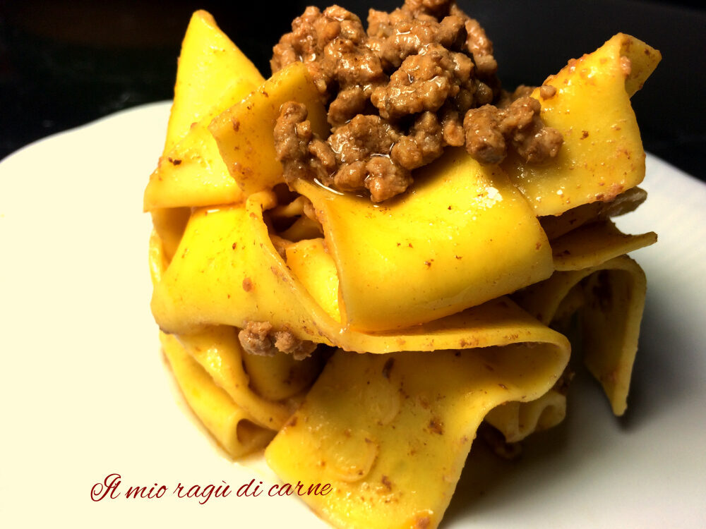 Il mio ragù di carne