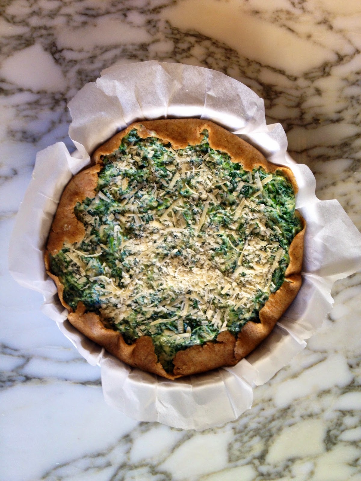 Il mio tortino di ricotta e spinaci